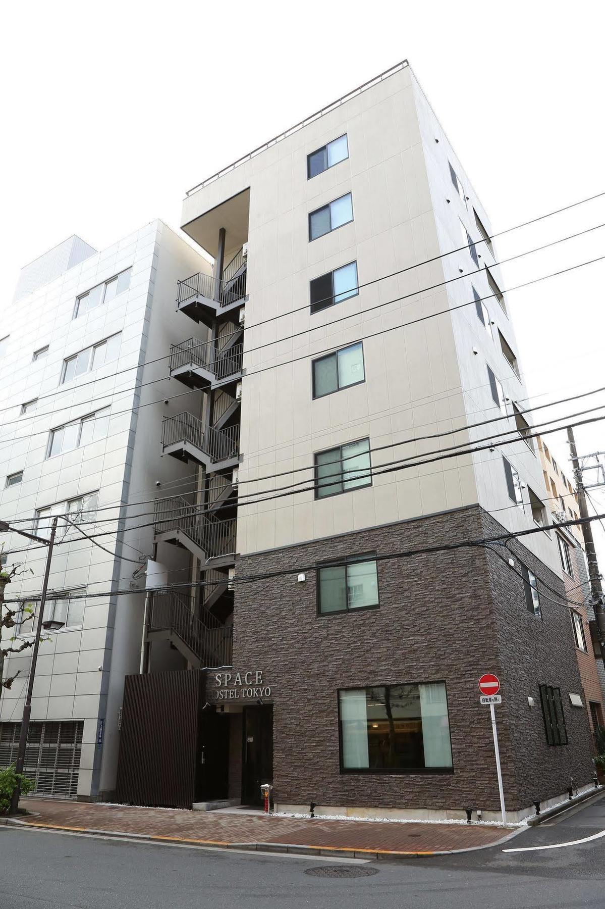 Space Hostel Präfektur Tokio Exterior foto