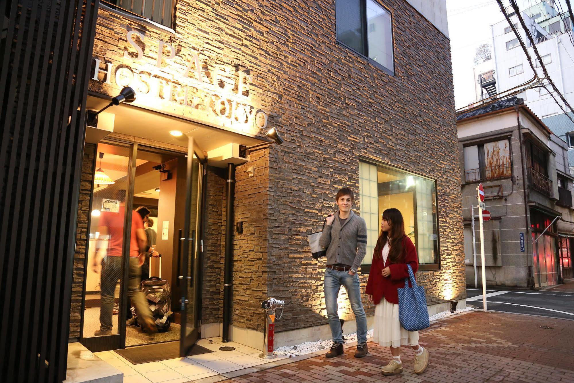 Space Hostel Präfektur Tokio Exterior foto